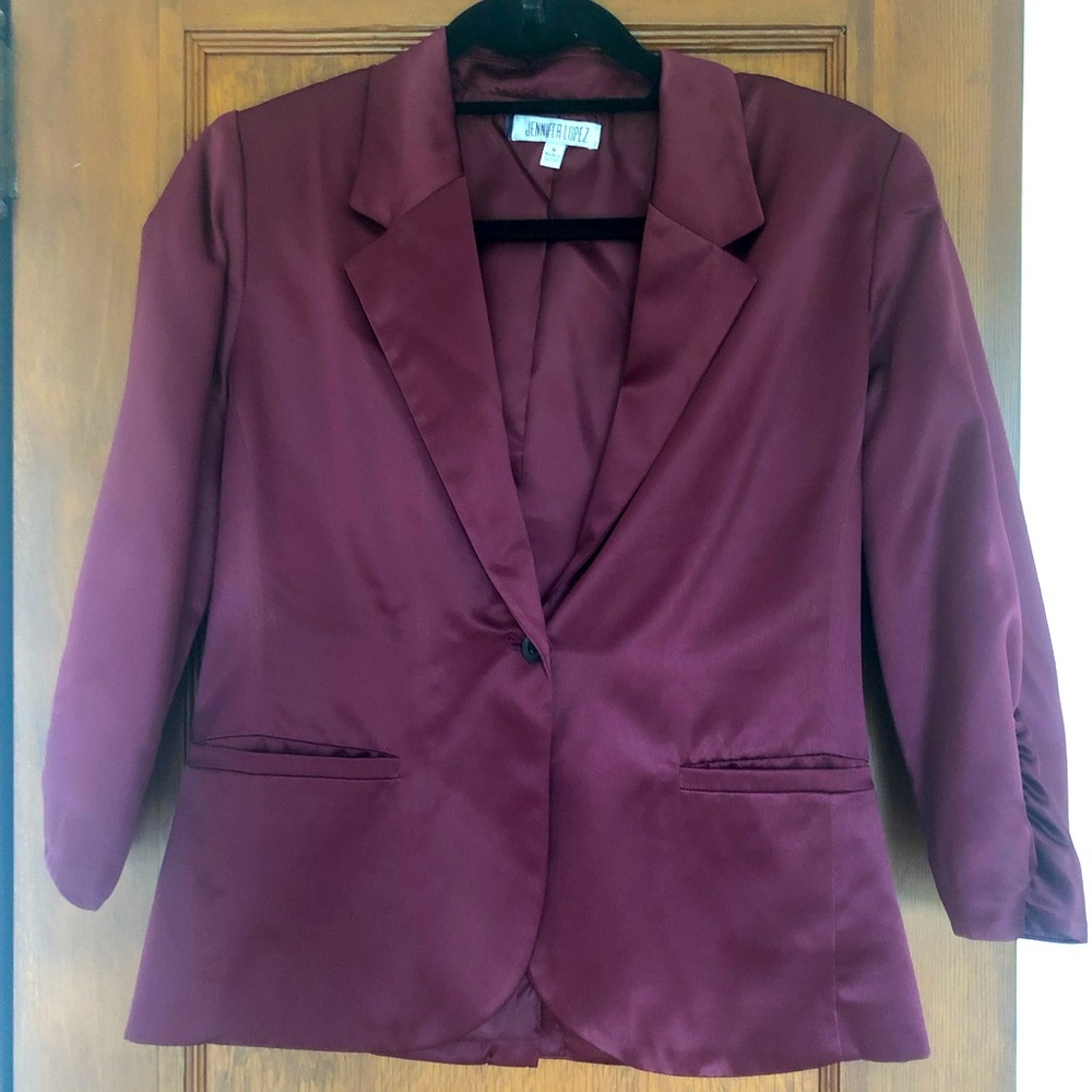 JENNIFER LOPEZ 3/4 SLEEVE BLAZER SIZE M